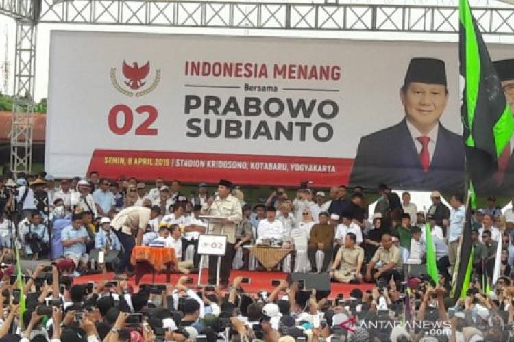Prabowo: 17 April Kesempatan Membuat Sejarah untuk Indonesia