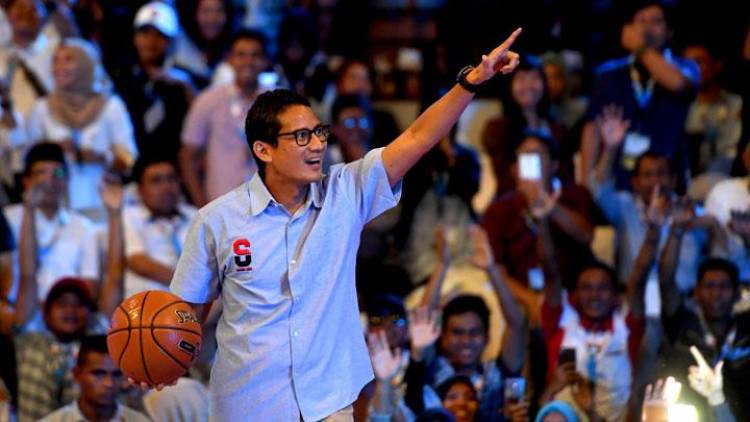 Ini Empat Janji Sandiaga di Hadapan Milenial