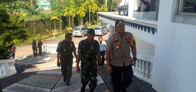 Dikawal Ketat, Begini Suasana Pleno Terbuka KPU Muarojambi