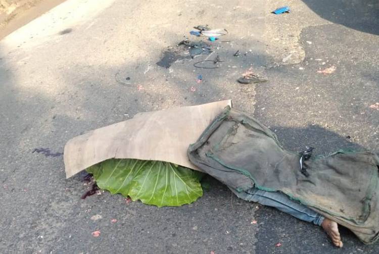 Nahas! Mau Latihan Balap Motor, Dimas Tewas Dilindas Truk PS