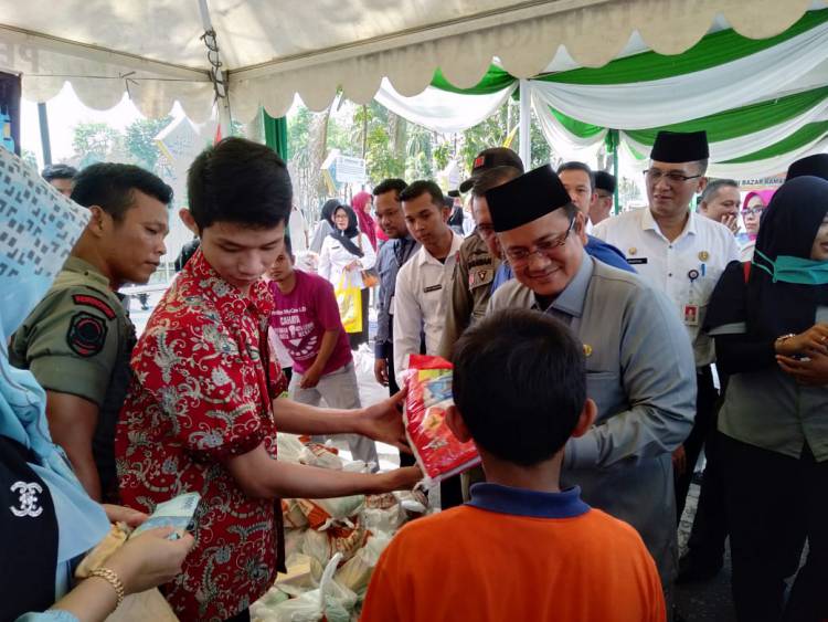 Ringankan Warga Jambi Sambut Idul Fitri, Pemkot Gelar Pasar Murah