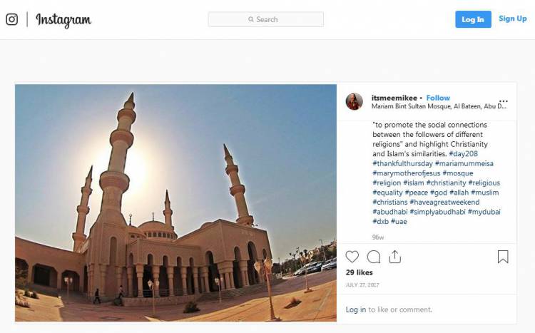 Ada Masjid Ganti Nama Jadi Maria Bunda Yesus di Abu Dhabi