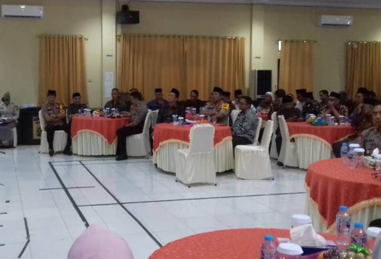 Hadiri Halal Bihalal Polres Muarojambi, Wabup BBS: Hendaklah Semua Insan Saling Memaafkan