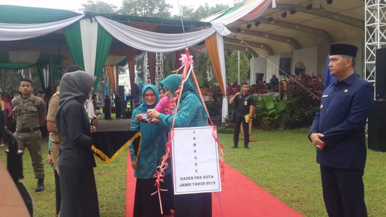 Jambore PKK Kota Jambi Ditutup, Telanaipura Juara Umum