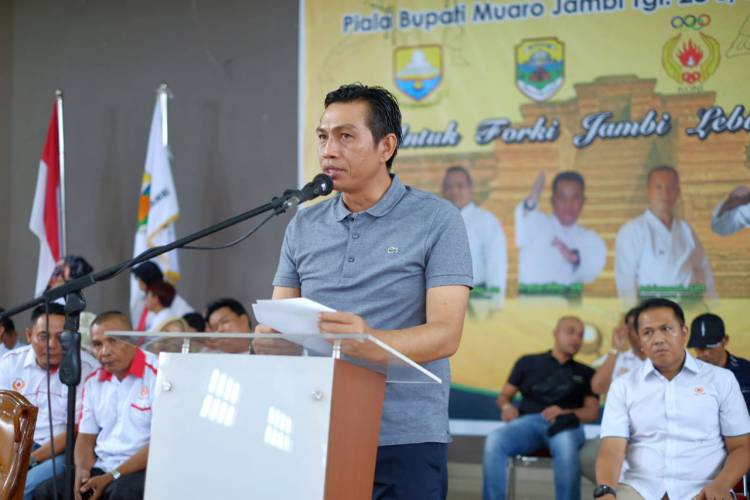 Buka Kejurda Karate, Fadhil Arief : Selamat Bertanding, Junjung Tinggi Sportivitas