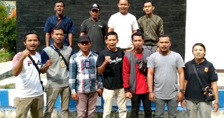 Sejumlah Wartawan Deklarasi Tolak Aktifitas PETI di Sarolangun