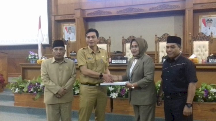 Gelar Raker, Begini Pandangan Umum Fraksi DPRD Muarojambi Terhadap Ranperda Perubahan APBD 2019