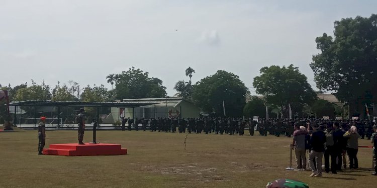 Cek Pasukan Pamtas, Panglima TNI: Kalian Pergi 400 Orang, Pulang Nanti Harus 400 Orang