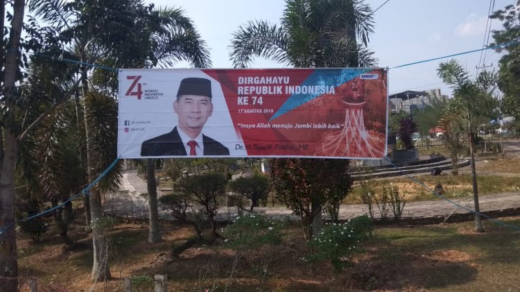 Ditanya Spanduk Fasha Marak di Sarolangun, Cek Endra Tertawa