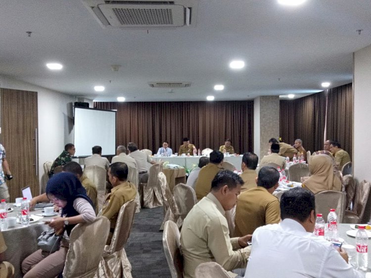 Sekda Pimpin Rakor Satgas Pangan Provinsi Jambi