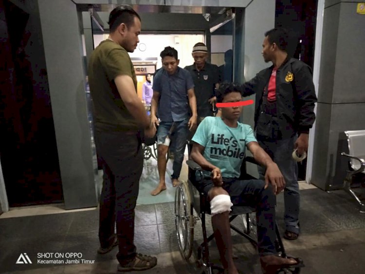 BREAKING NEWS! Tiga Perampok Inhil Meringis Kesakitan Ditembak Polisi Jambi