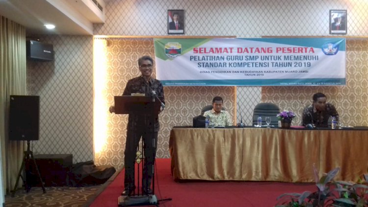 Dinas PdK Muarojambi Gelar Pelatihan Kompetensi Guru Tingkat SMP