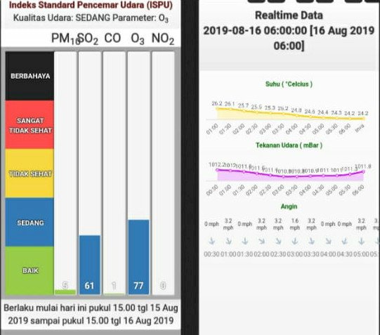 Kabut Asap Tebal, DLH Jambi Sebut ISPU Masih Sedang