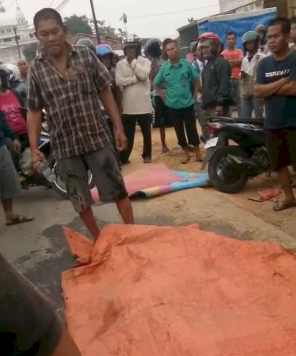 BRAK!! Tabrakan Perempuan Tewas di Alam Barajo