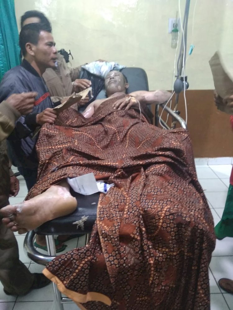 Ini Dugaan Polisi Penyebab Kebakaran di SPBU Sungai Penuh?