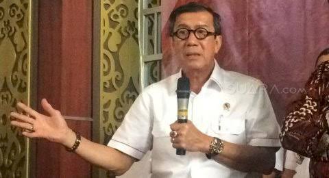 Giliran Yasonna Mundur dari Menkum HAM, Ini Alasannya...
