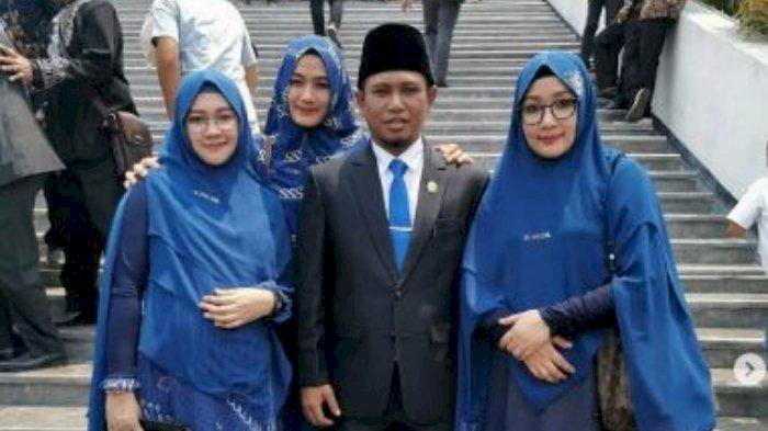 Ini Dia Sosok Lora Fadil, Anggota DPR RI yang Viral  Bawa 3 Istri saat Pelantikan