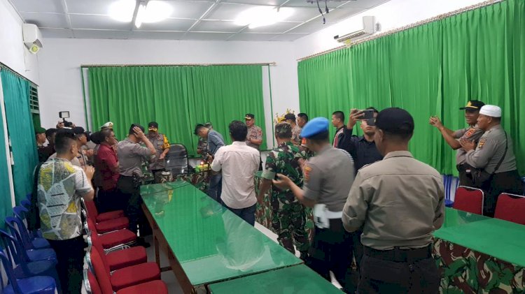 Gawat! Ratusan Polisi Datangi Makodim 0420/Sarko, Ada Apa Ya?