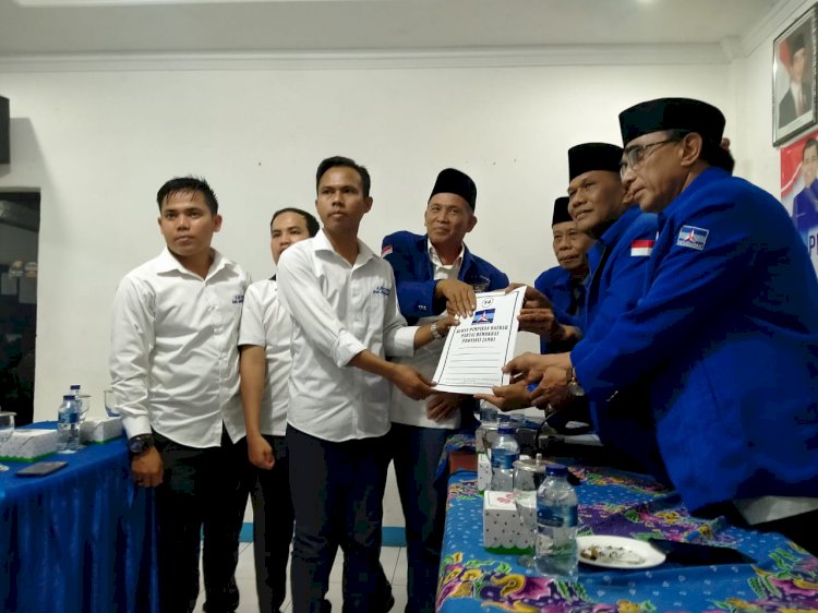 AJB Ambil Formulir di Demokrat, Tim: AJB Itu Kader Asli Demokrat!