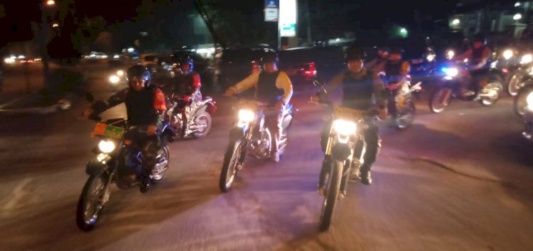 Cipta Kondisi, Bupati, Dandim, Kapolres & Ketua DPRD Merangin Patroli Gunakan Motor