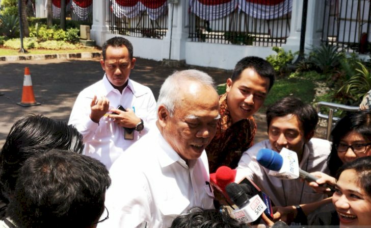 Presiden Jokowi panggil Soeharso Monoarfa dan Basuki Hadimuljono