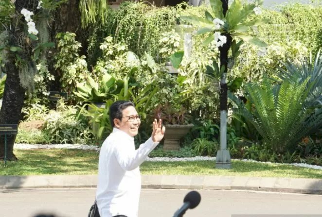 Horee! Kakak kandung Cak Imin datang ke Istana