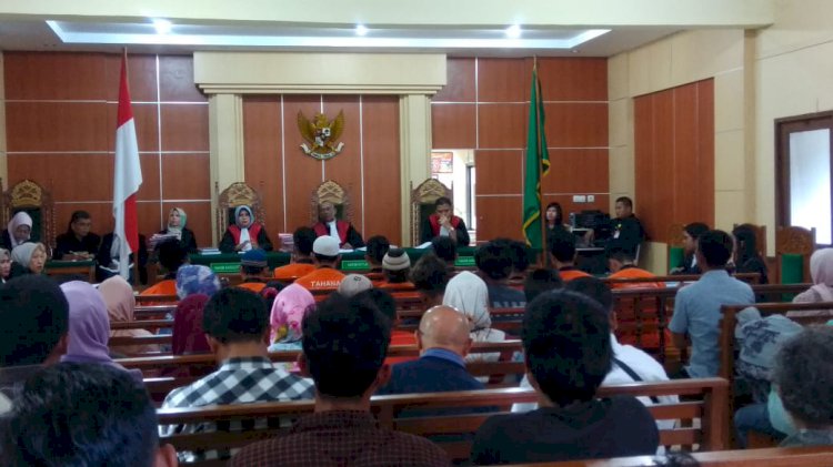 11 Terdakwa Kasus SMB Ajukan Eksepsi, Tapi Sidang Diskors