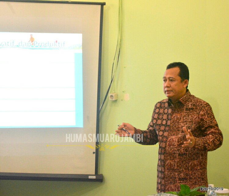 BBS Jadi Pemateri Program Studi Agribisnis Pascasarjana Universitas Jambi