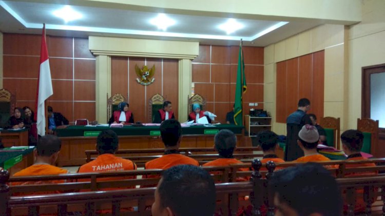 8 Terdakwa SMB Lainnya Kembali Ajukan Eksepsi, PH: Agar Hakim Dapat Mengambil Putusan Sela