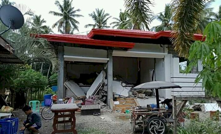 Gempa Magnitudo 6,6 Guncang Hebat Filipina Selatan