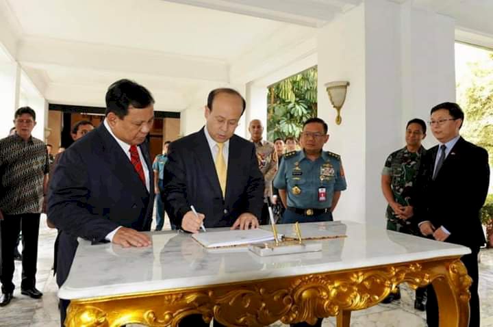 Terima Kunjungan Dubes China, Prabowo: 1000 Kawan Terlalu Sedikit 1 Musuh Terlalu Banyak