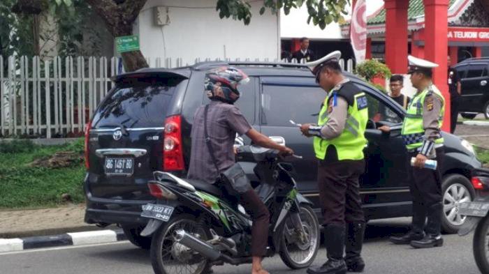 Delapan Hari Operasi, Satlantas Tilang 723 Kendaraan