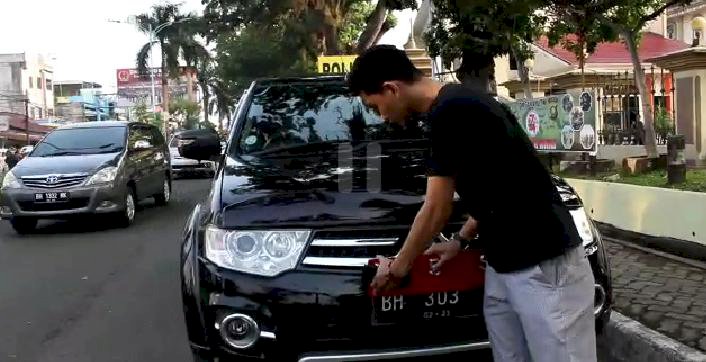 Pakai Plat Bodong BH 303, Kendaraan Dinas Kabupaten Sarolangun Terjaring Razia