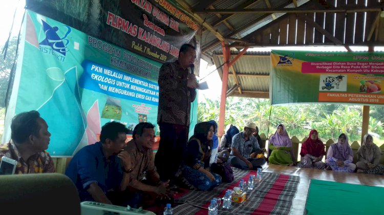 Wabup Muarojambi Hadiri Kegiatan Do'a Selamat Turun ke Sawah di Desa Pudak Kumpeh Ulu