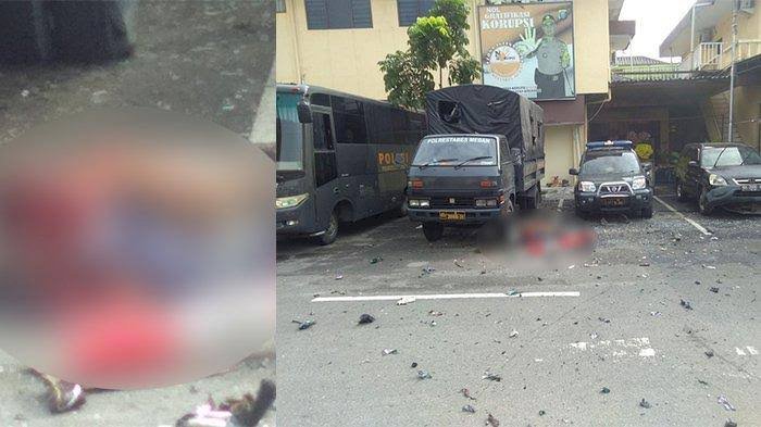 Bom Bunuh Diri di Polresta Medan, Densus Olah TKP