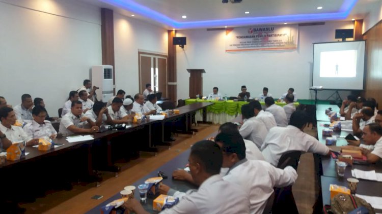 Jelang Pilgub, Bawaslu Merangin Kumpulkan Kades dan Camat