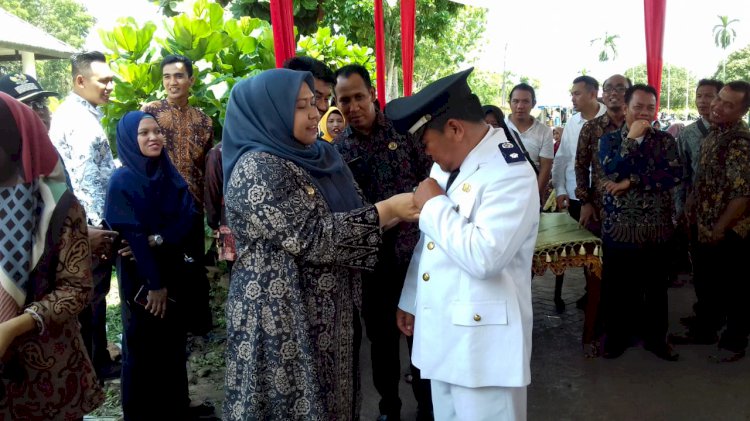 Lantik Kades Terpilih, Ini Pesan Bupati Masnah