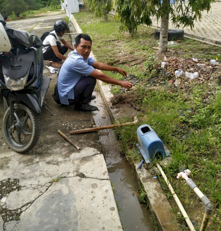 Lapor Pak Bupati! Nunggak Empat Bulan, Meteran Air Kantor DP3A Sarolangun Dicabut