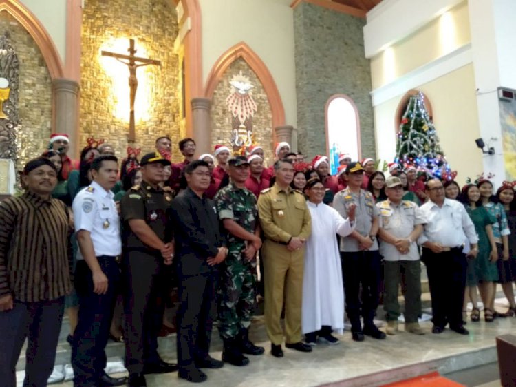 Tinjau Kesiapan Natal, Ini Pesan Walikota Jambi