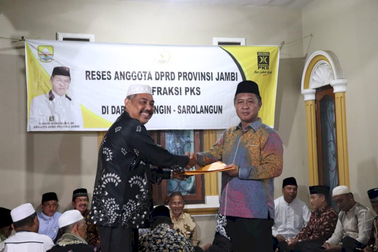 Reses Perdana Hapis Asbiallah di Sarolangun Singgung Pembangunan Jalan Pelawan-Batangasai