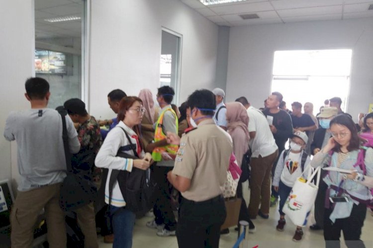 Waspada Virus Corona Petugas KKP Tarakan Gunakan Masker N95