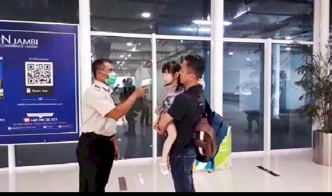 Bandara Sultan Thaha Jambi Perketat Pemeriksaan Penumpang Kedatangan