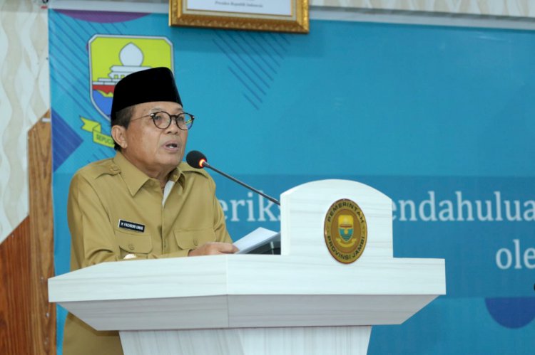 Fachrori: Pemprov Jambi Terus Berupaya Tingkatkan Kualitas Pengelolaan Keuangan