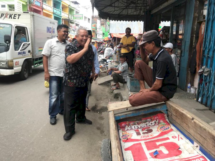 Di Kota Jambi, Safrial Dapat Dukungan Dari PKL