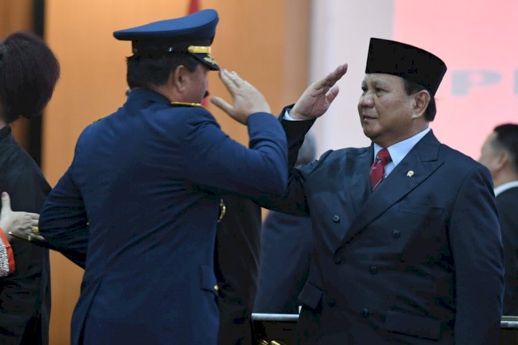 Prabowo Menteri Jokowi dengan Kinerja Terbaik, Nadiem Hanya 5,2 Persen