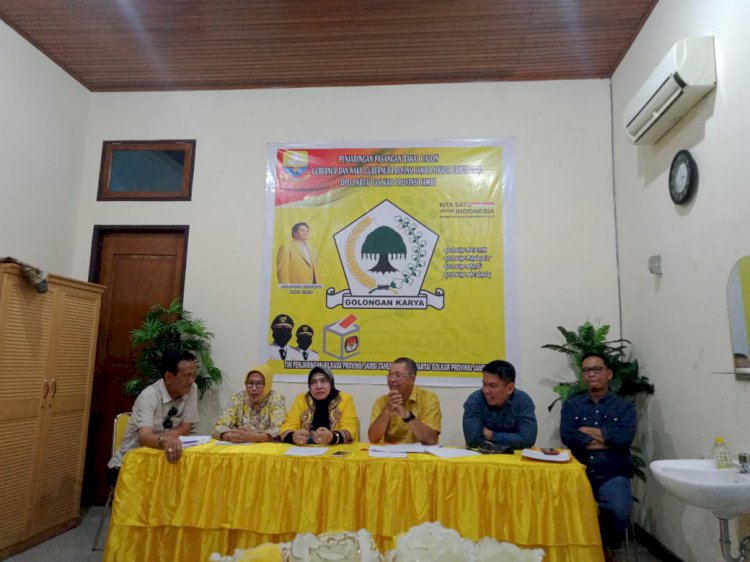 DPD I Golkar Jambi Segera Gelar Musda, 17 Suara Diperebutkan