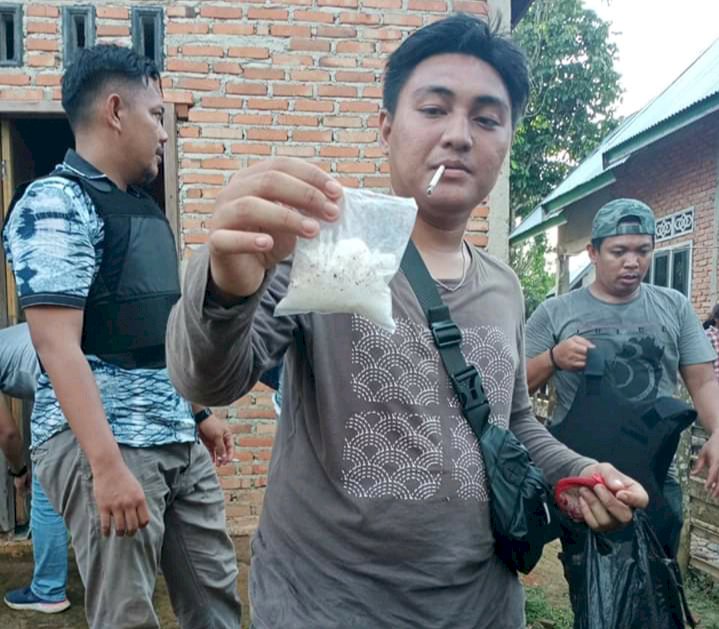 Bandar Narkoba di Bathin II Pelayang Bungo-Jambi Dibekuk Polisi, Meski Pelaku Sempat Kabur