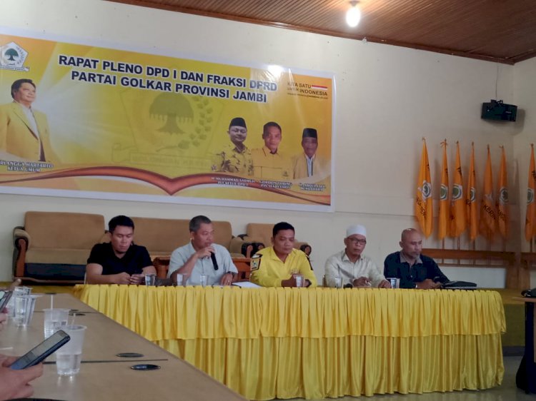 Hasil Musda DPD I Golkar Bakal Jadi Acuan Dukungan Pilgub