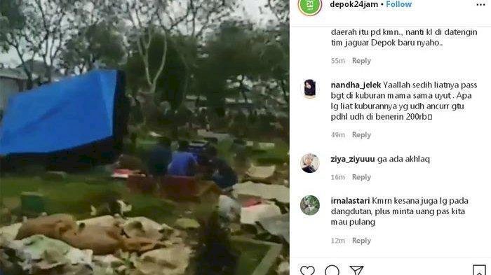 Koplak! Aksi Dangdutan di Kuburan Bikin Heboh Warga