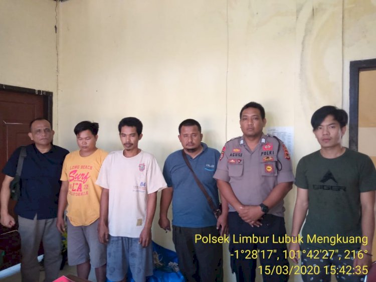 Dua Pria Diamankan Polsek Limbur Bungo-Jambi Diduga Lakukan Pencurian Ternak